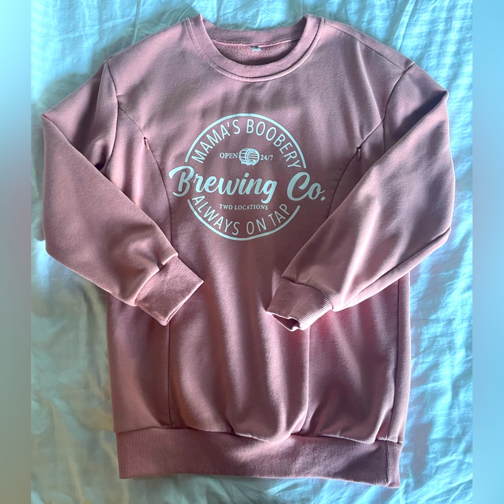 Nursing Sweater Crewneck